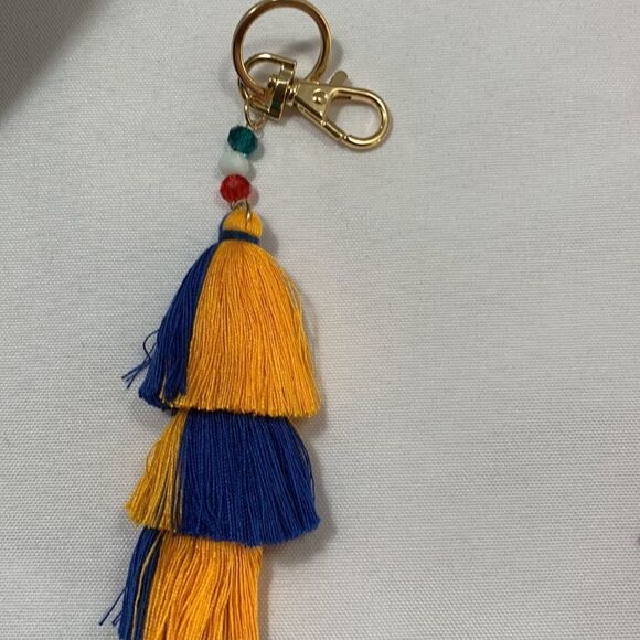 Set of two tassel keychains. Both are NWOT - Picture 4 of 5